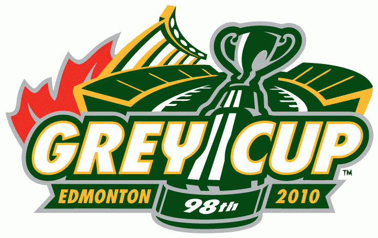 Grey Cup 2010 Primary Logo vinyl decal